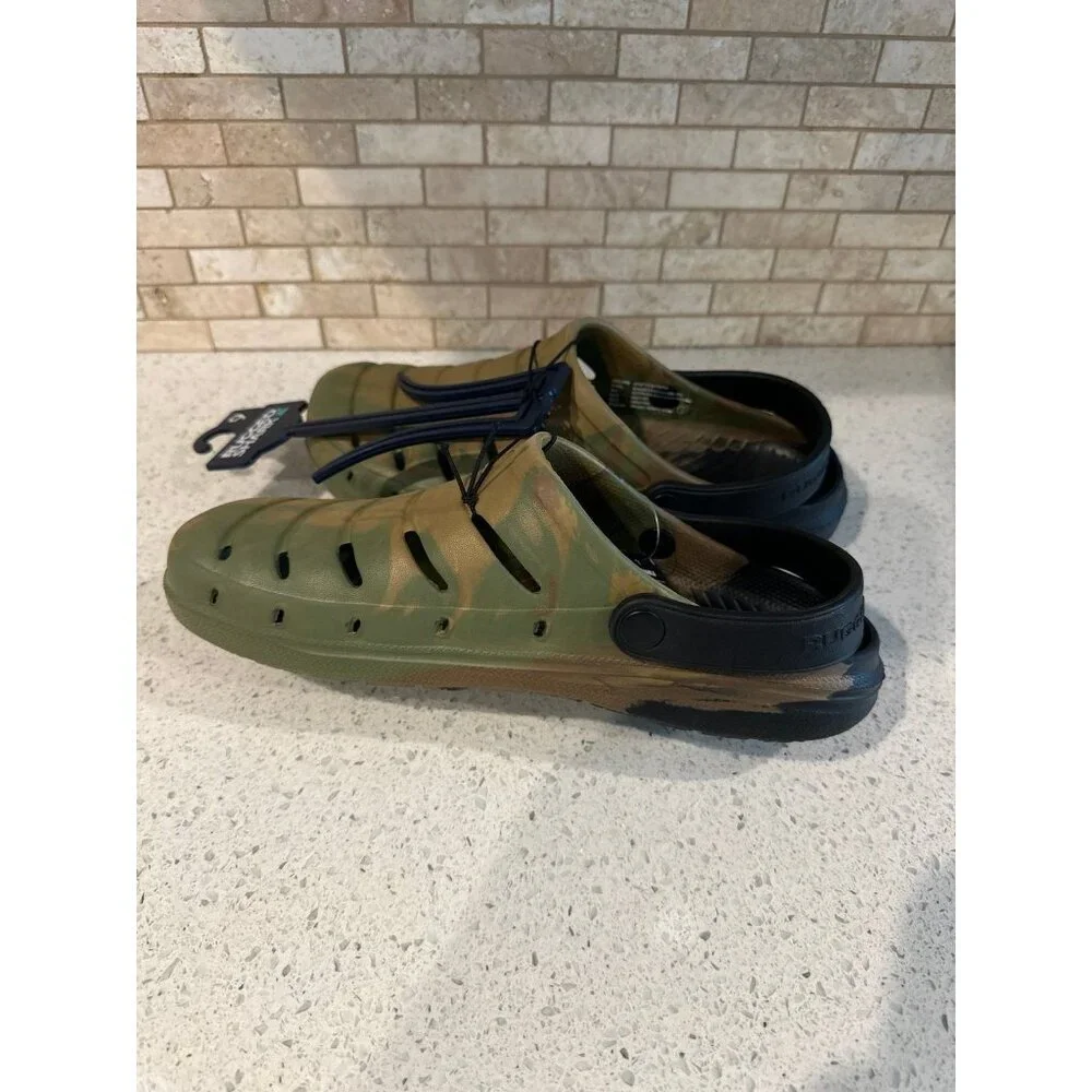 Nwt‎ Rugged Shark Men's Comfort Clog Sandals